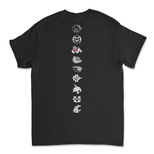 Fresno State Pac-12 Black Tee