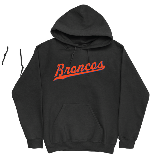 Boise State Black Script Hoodie