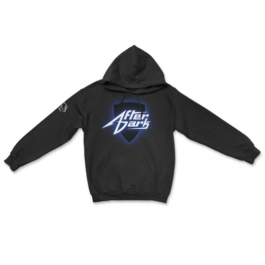 Boise State After Dark Neon Sign Hoodie Black