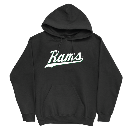Colorado State Black Script Hoodie