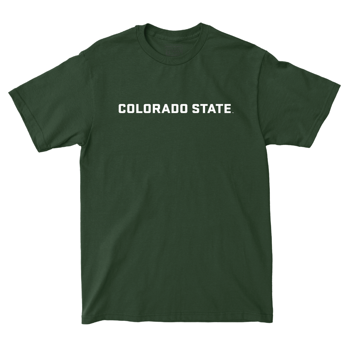 Colorado State Forest Green Sideline Tee