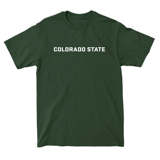 Colorado State Forest Green Sideline Tee