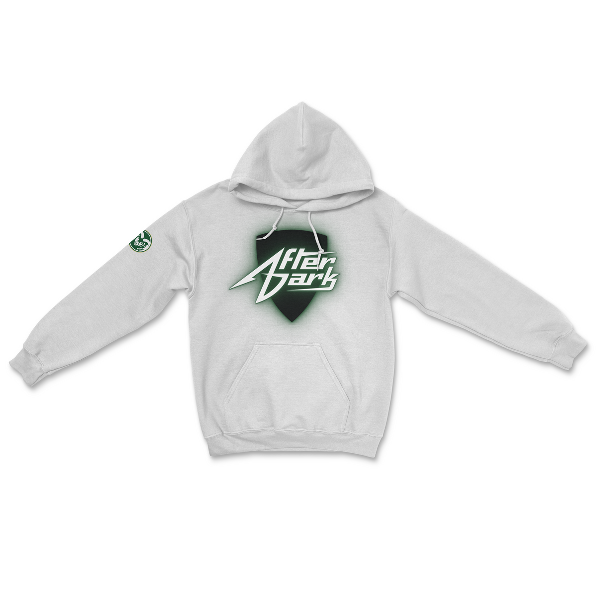 Colorado State After Dark Neon Sign Hoodie White