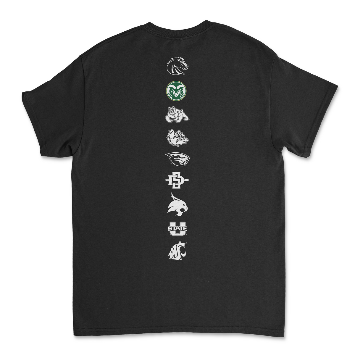 Colorado State Pac-12 Black Tee