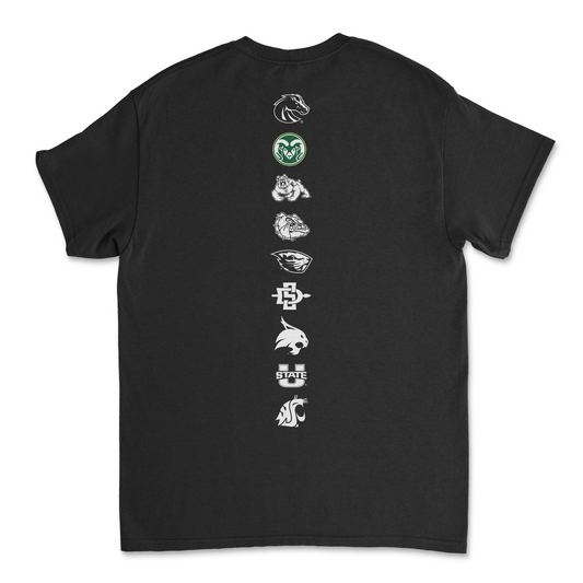 Colorado State Pac-12 Black Tee