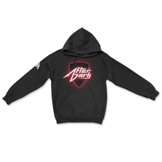 Fresno State After Dark Neon Sign Hoodie Black