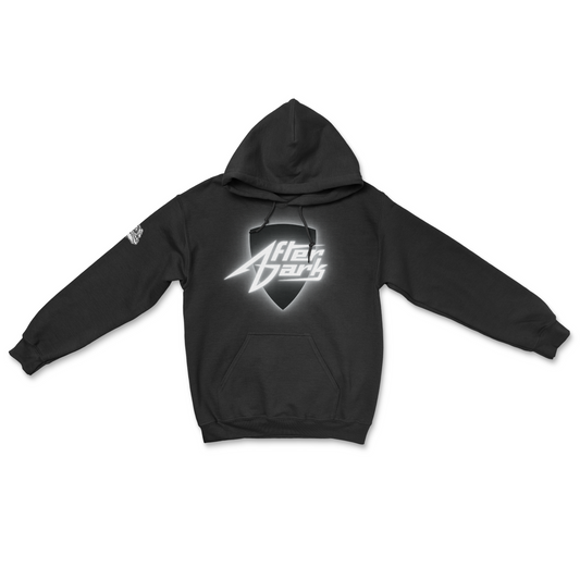 Gonzaga After Dark Neon Sign Hoodie Black