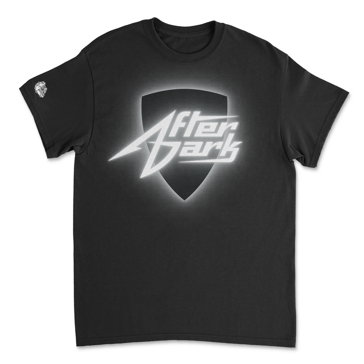 Gonzaga After Dark Neon Sign Tee Black