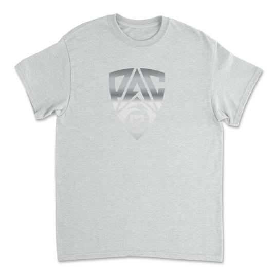Pac-12 Hero Shield Chrome Tee