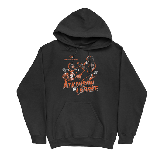 EXCLUSIVE RELEASE: Jesse Legree Oregon State Offensive Connection Black Hoodie