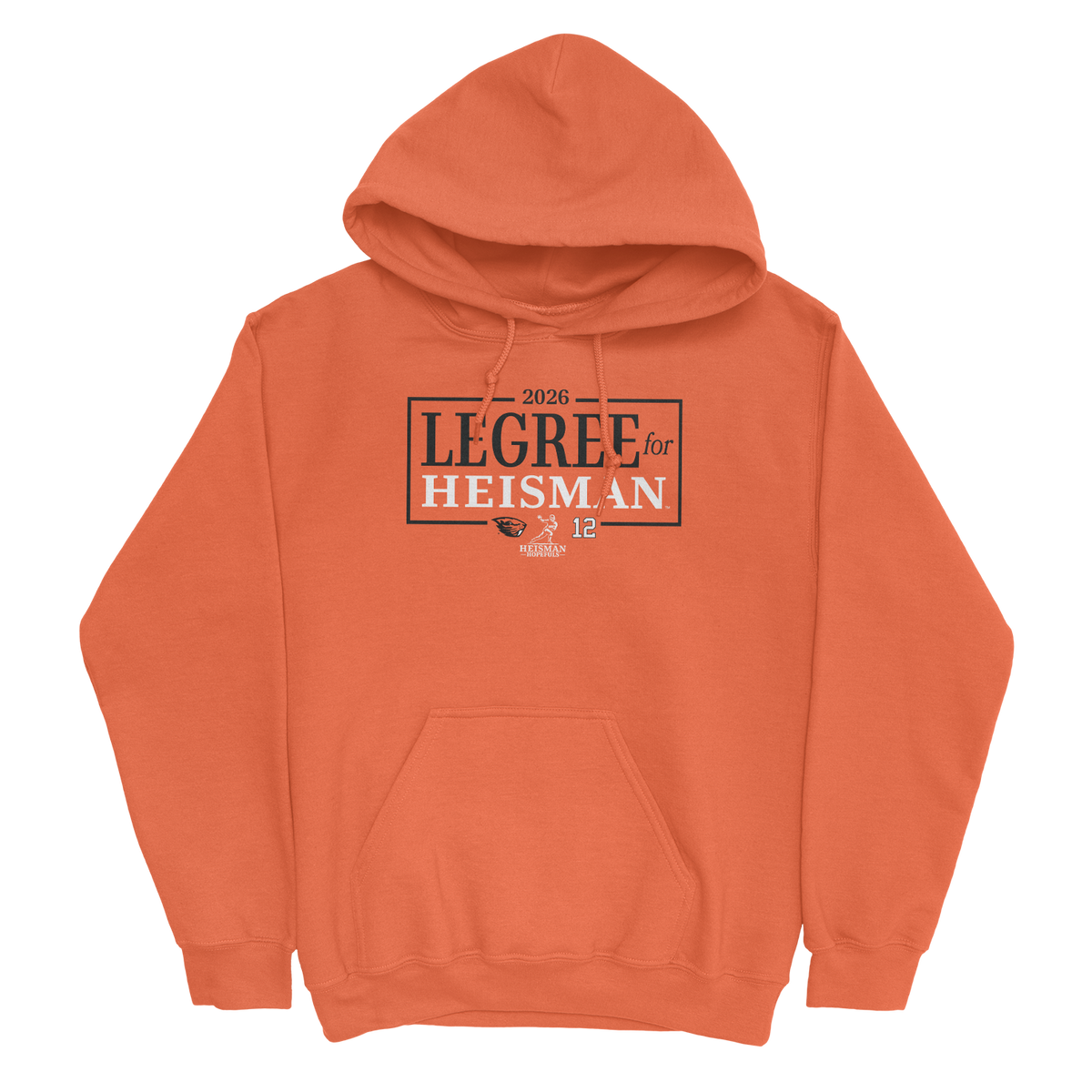 EXCLUSIVE RELEASE: Heisman Hopeful - Jesse Legree Campaign Orange Hoodie