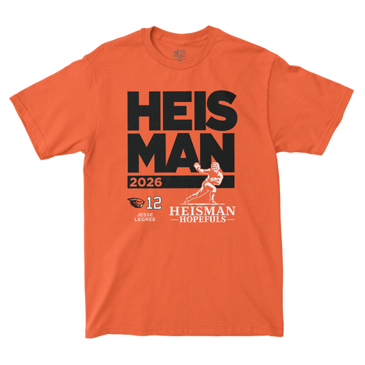 EXCLUSIVE RELEASE: Heisman Hopeful - Jesse Legree Bold Orange Tee