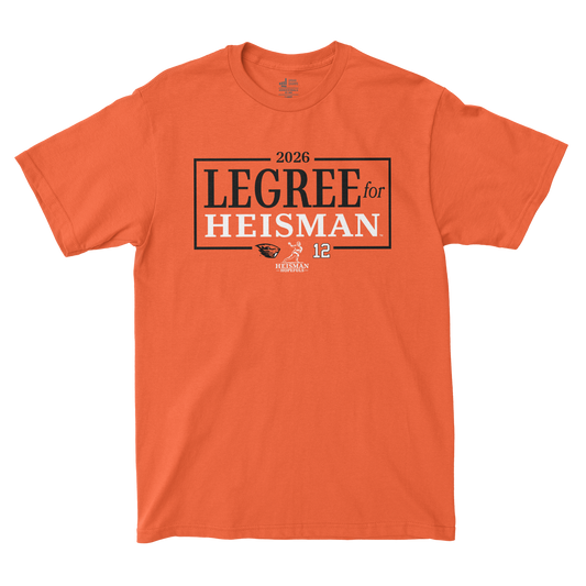 EXCLUSIVE RELEASE: Heisman Hopeful - Jesse Legree Campaign Orange Tee