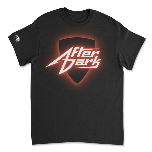 Oregon State After Dark Neon Sign Tee Black