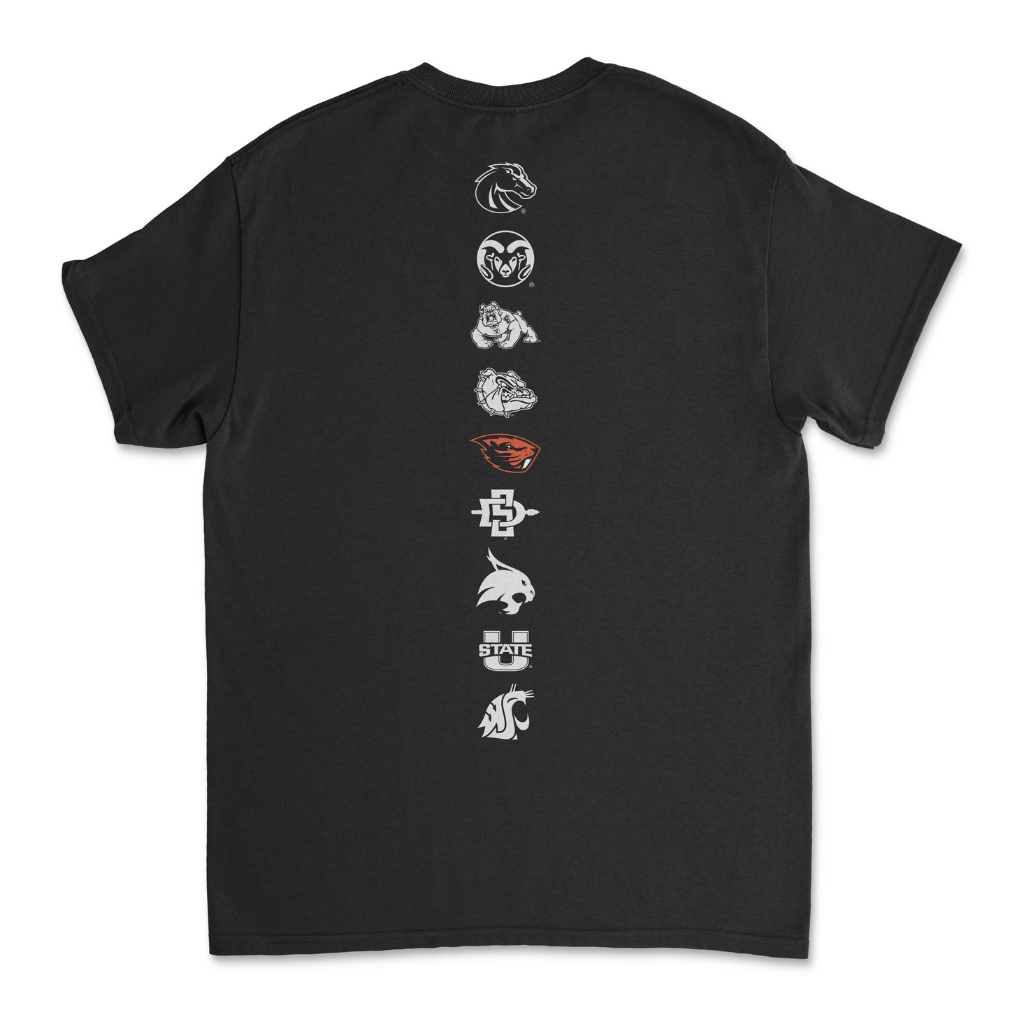 Oregon State Pac-12 Black Tee