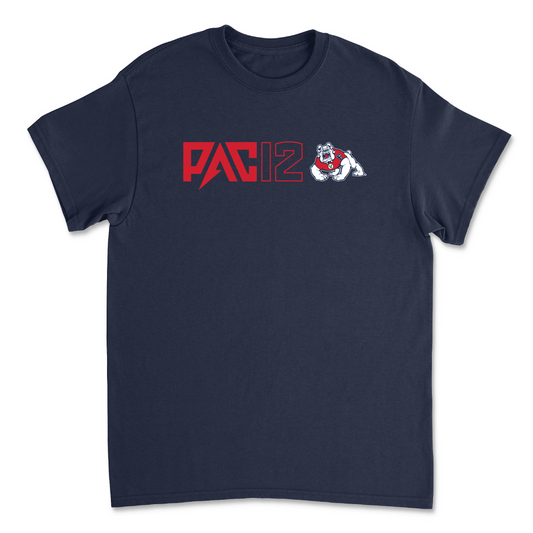 Fresno State Pac-12 Horizontal Mark Tee