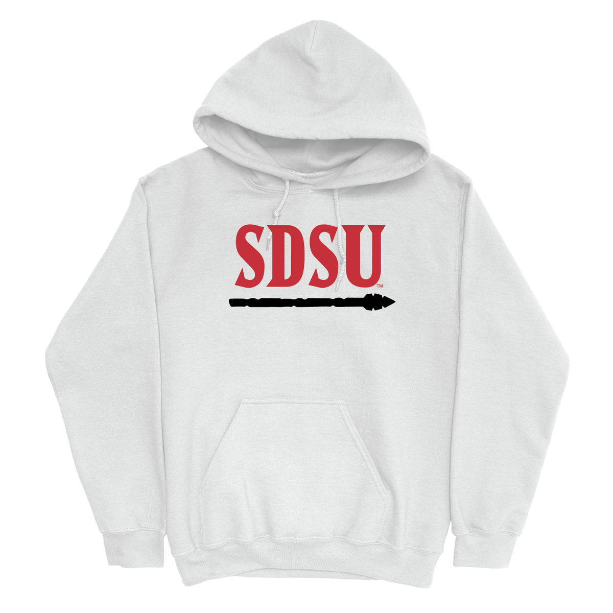 San Diego State White Staple Hoodie