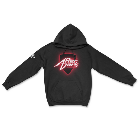 San Diego State After Dark Neon Sign Hoodie Black