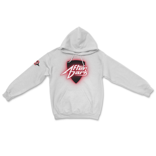 San Diego State After Dark Neon Sign Hoodie White