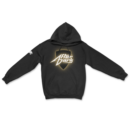 Texas State After Dark Neon Sign Hoodie Black