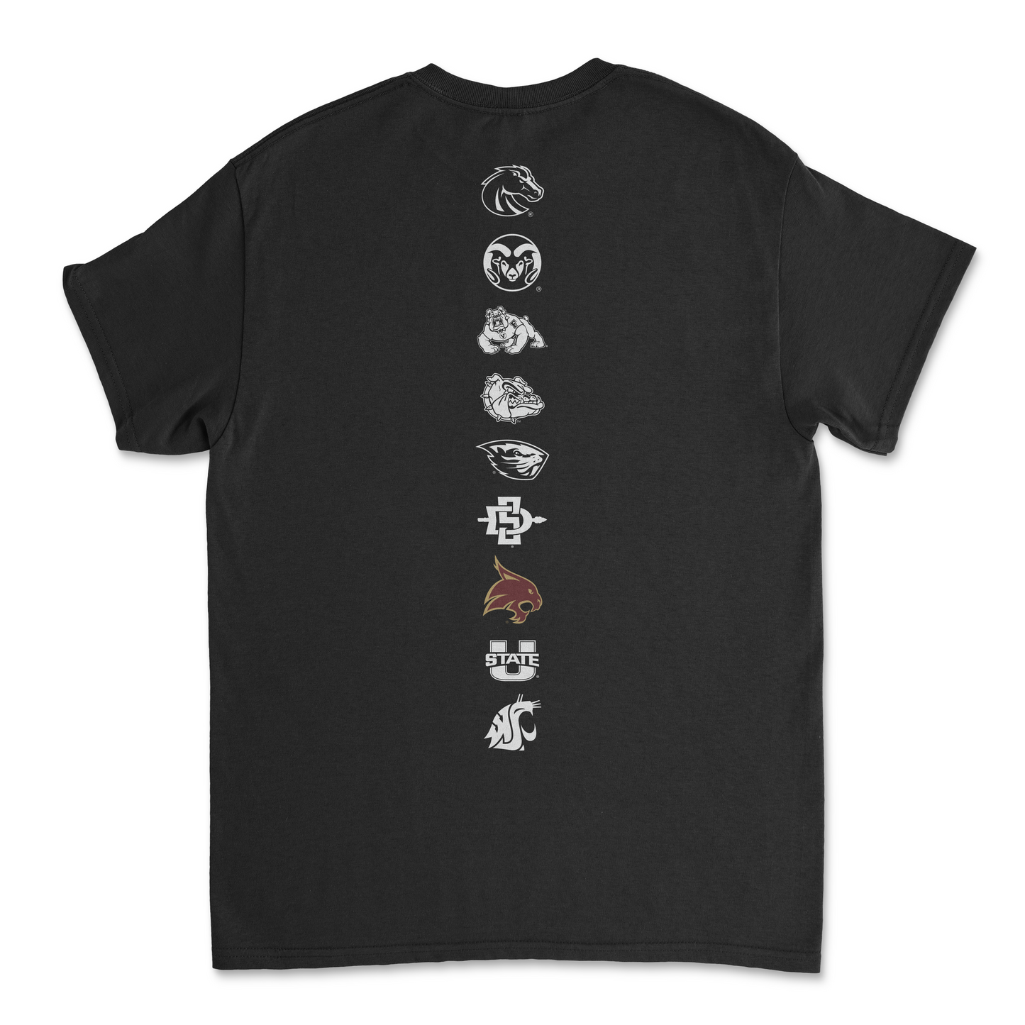 Texas State Pac-12 Black Tee