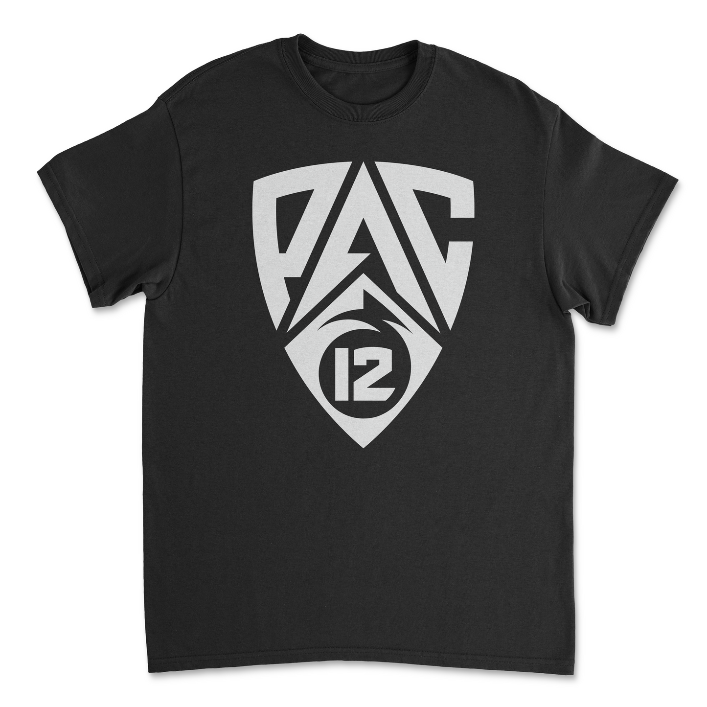 Utah State Pac-12 Black Tee