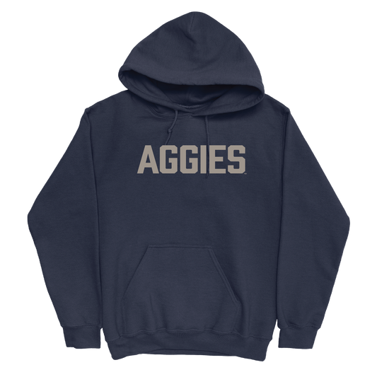 Utah State Navy Staple Hoodie