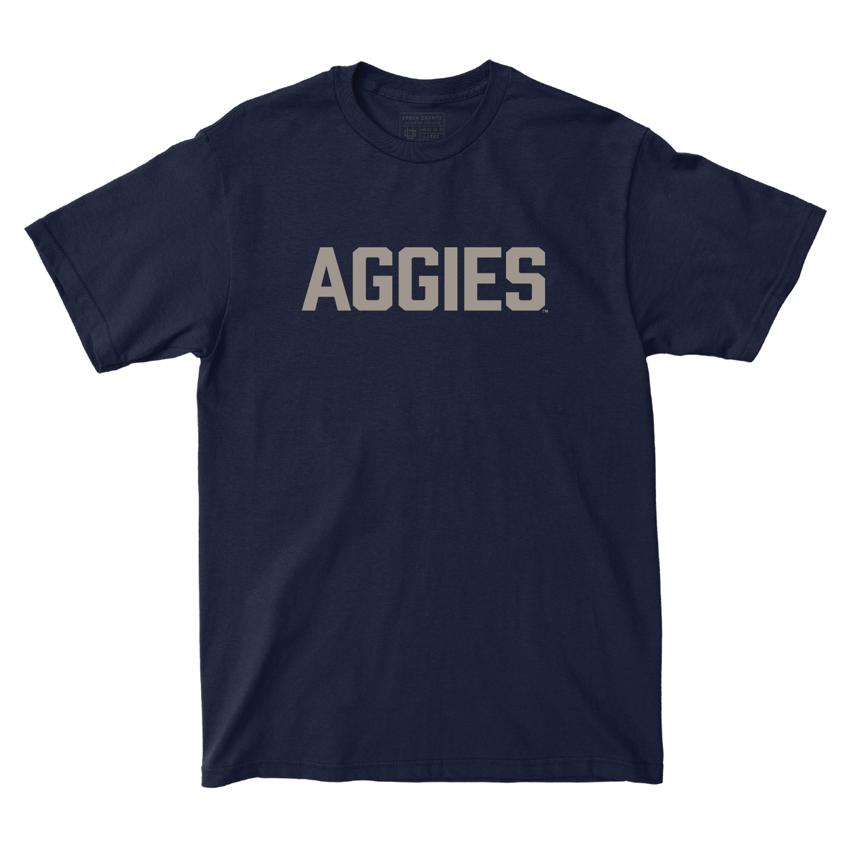 Utah State Navy Staple Tee