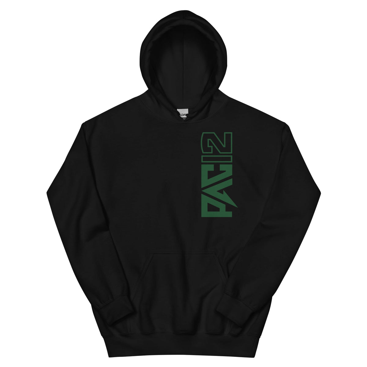 Colorado State Pac-12 Vertical Mark Hoodie - Black / Green