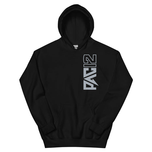 Utah State Pac-12 Vertical Mark Hoodie - Black / Gray