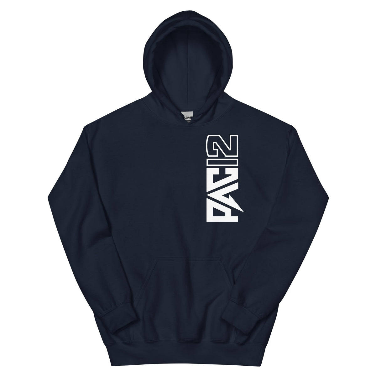Utah State Pac-12 Vertical Mark Hoodie - Aggie Blue / White