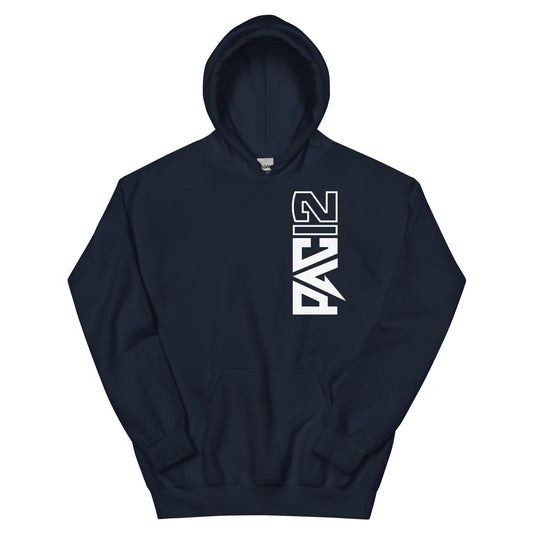 Utah State Pac-12 Vertical Mark Hoodie - Aggie Blue / White