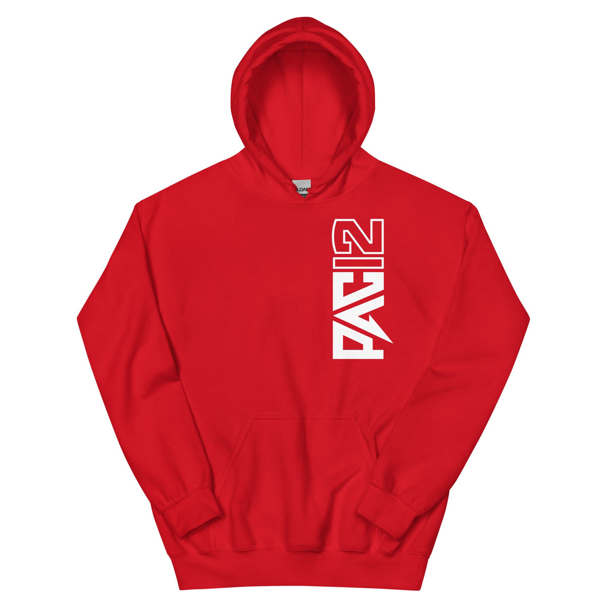 Fresno State Pac-12 Vertical Mark Hoodie - Red / White