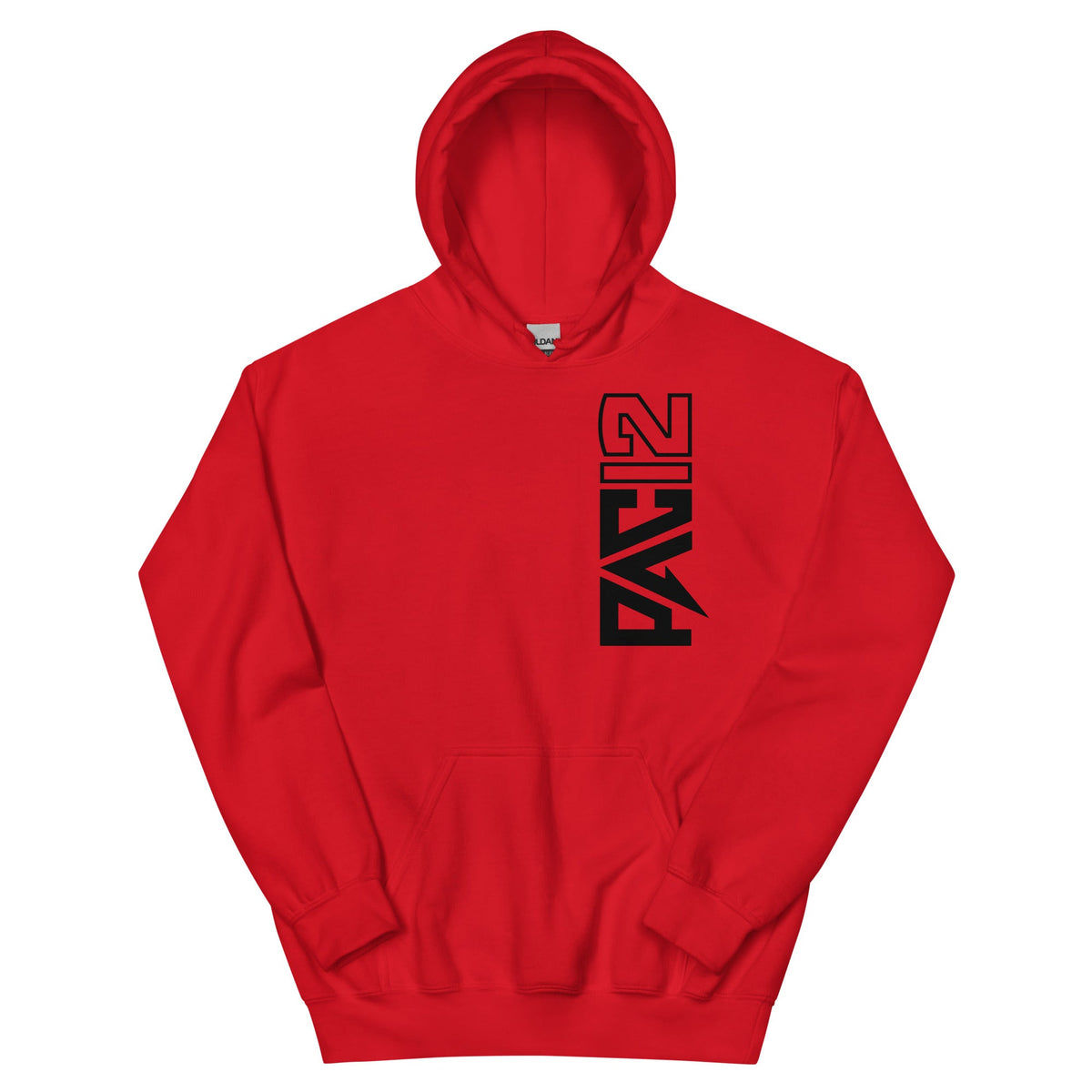 Fresno State Pac-12 Vertical Mark Hoodie - Red / Black