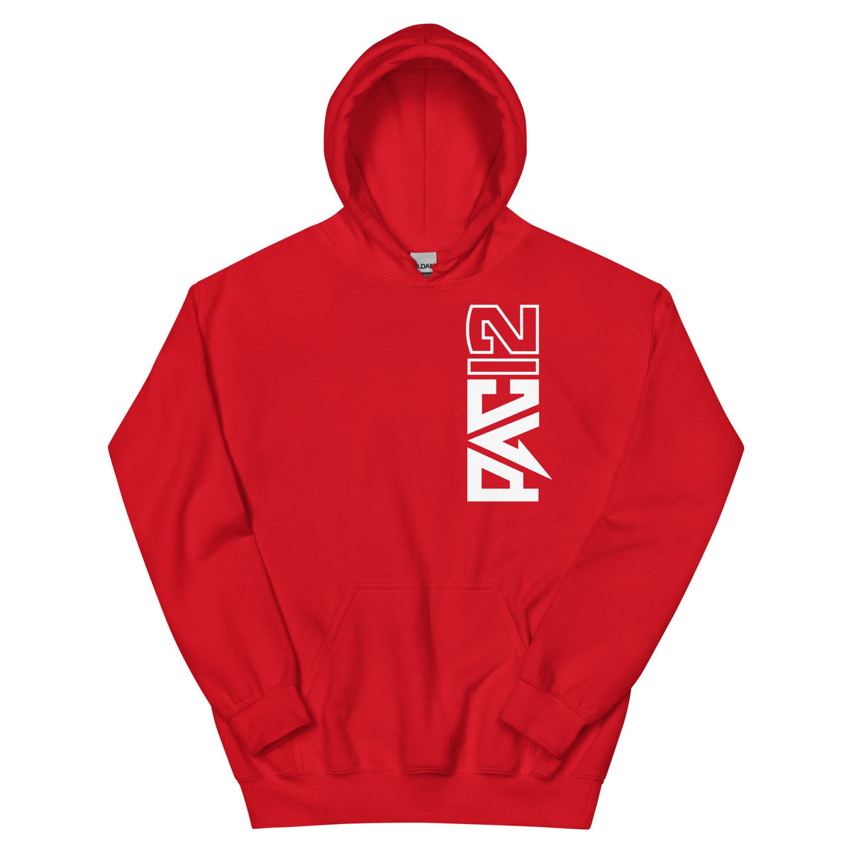 San Diego State Pac-12 Vertical Mark Hoodie - Red / White