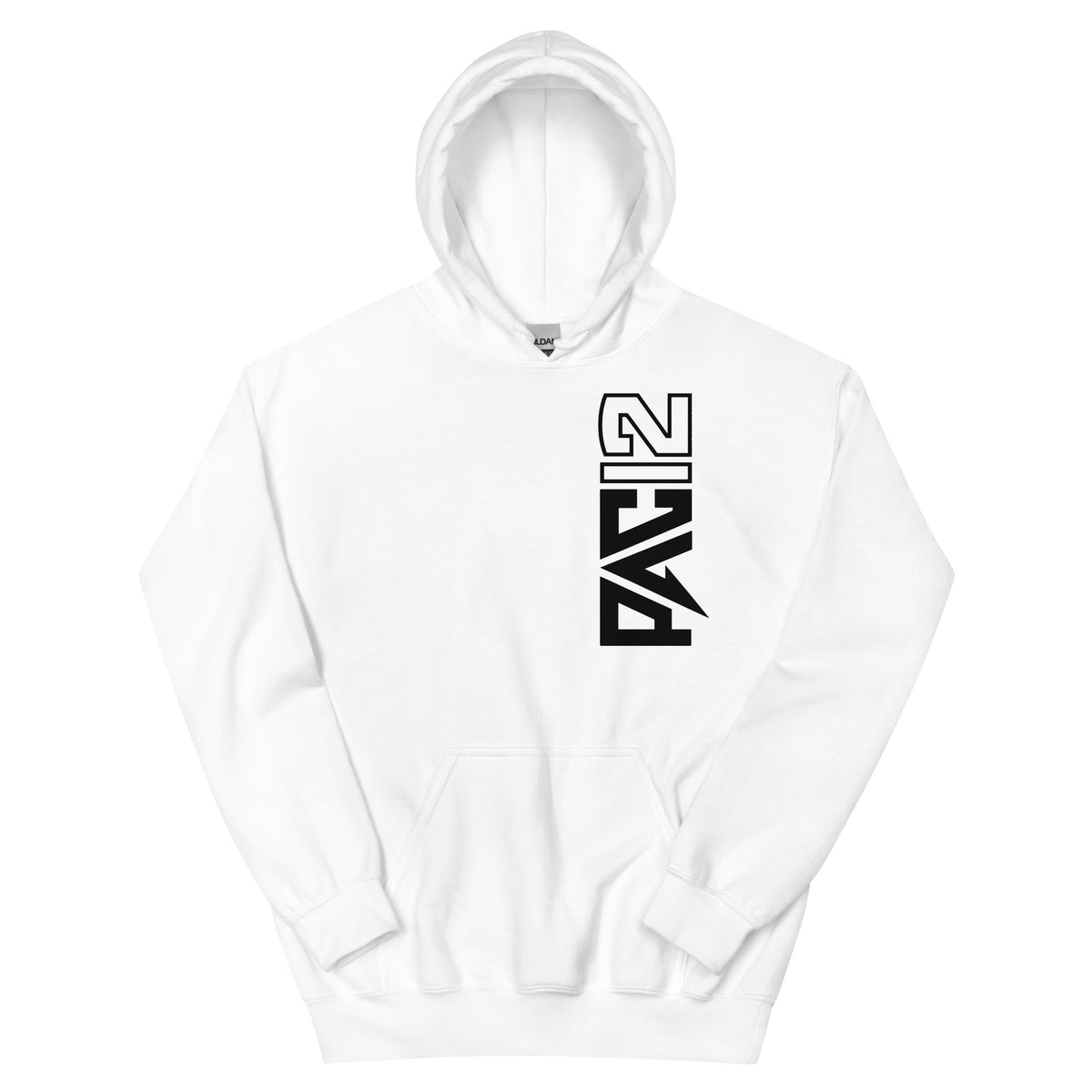 Oregon State Pac-12 Vertical Mark Hoodie - White / Black