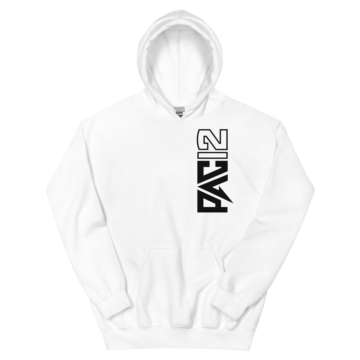 San Diego State Pac-12 Vertical Mark Hoodie - White / Black